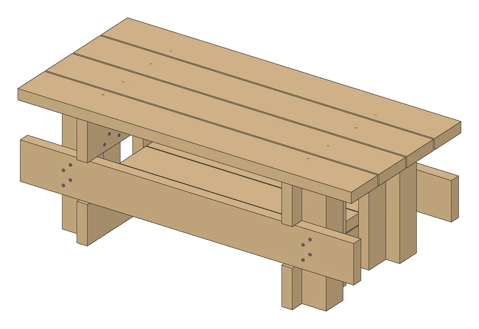 Farmhouse Coffee Table