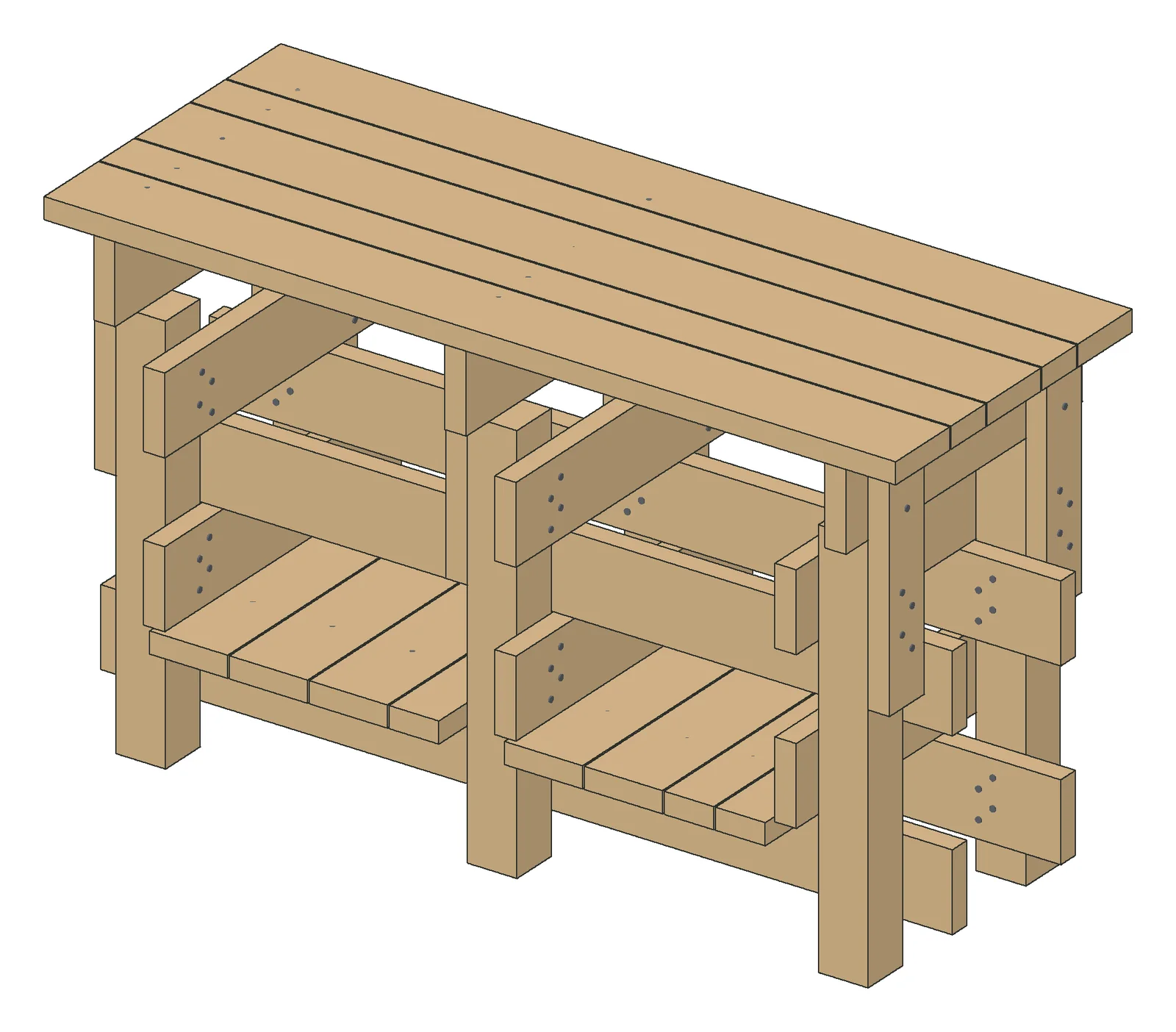 The Garage Workbench, finished