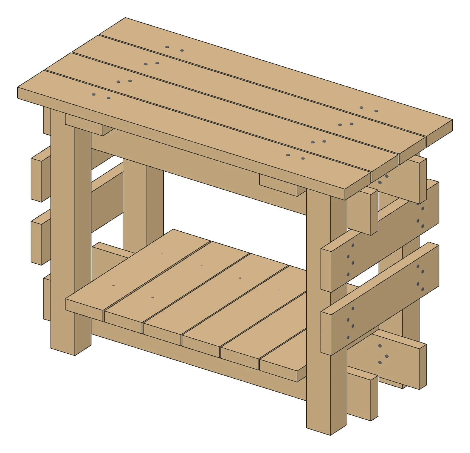 The Potting Bench, finished