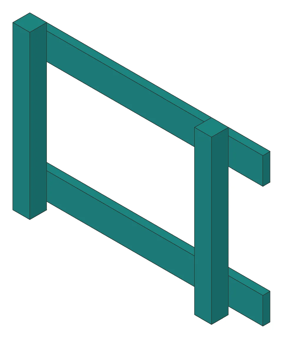 A step from the Potting Bench manual: the new part in teal